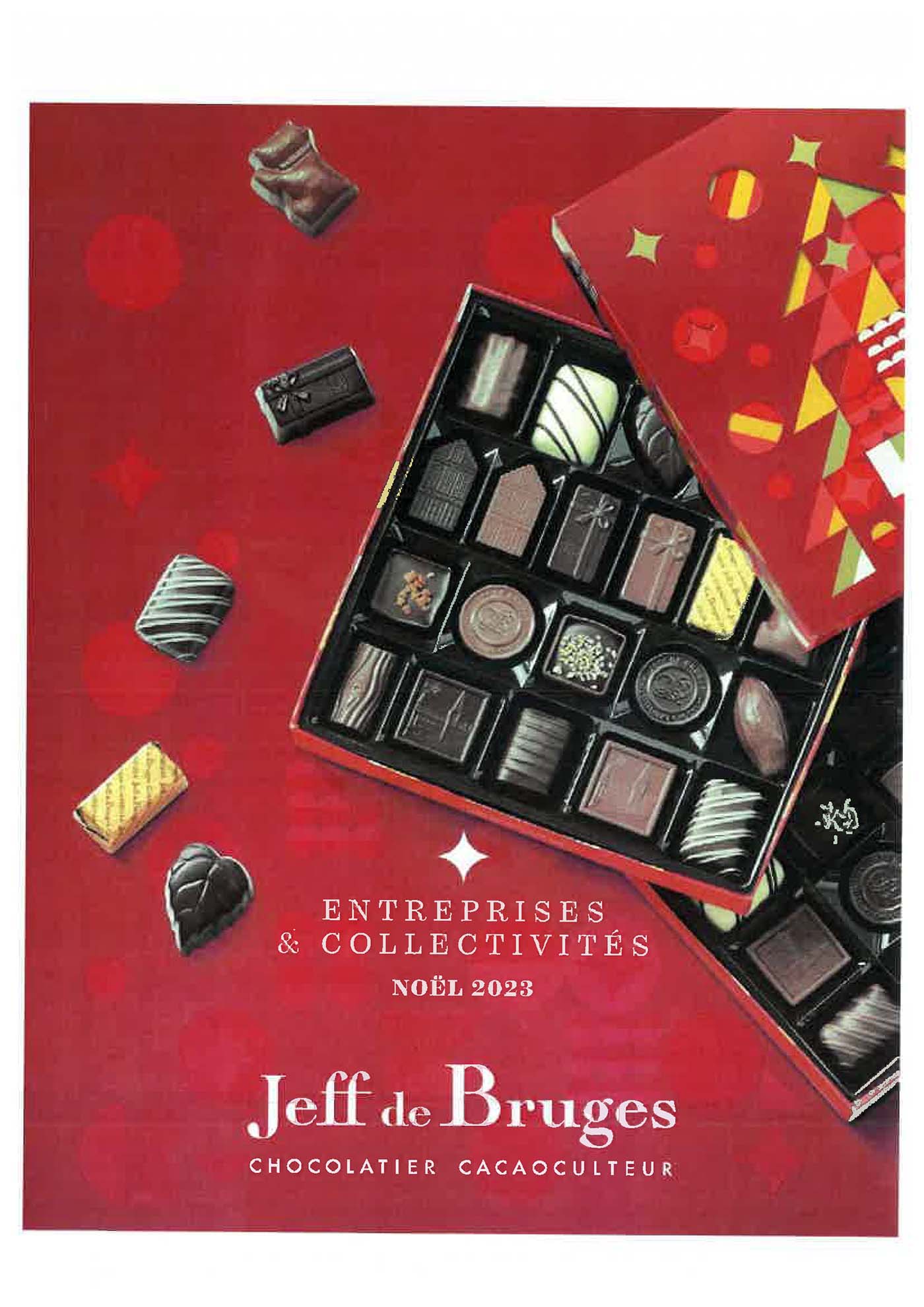 chocolats Jeff de Bruges  AMICALE DES POLICIERS DE ROISSY